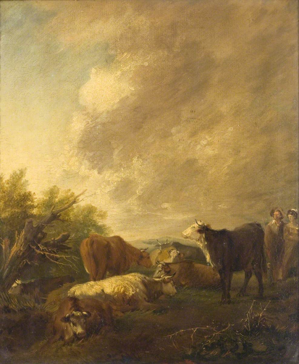 Paysage avec figures - Thomas Gainsborough