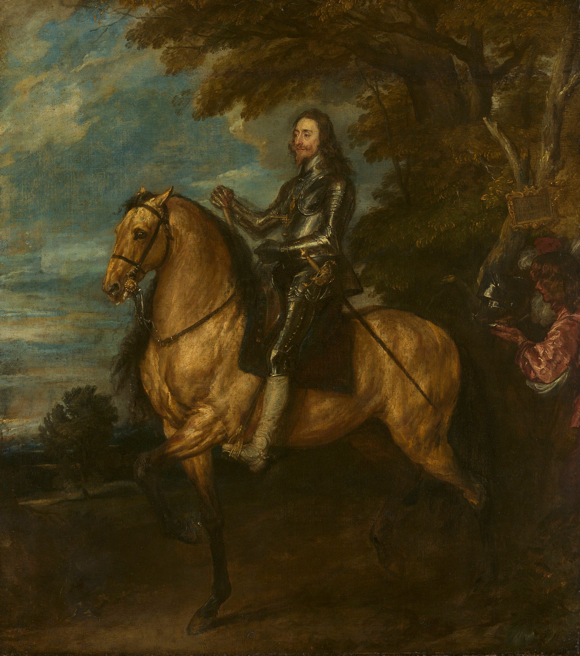 Charles Ier (1600-1649) à cheval - Antoine van Dyck