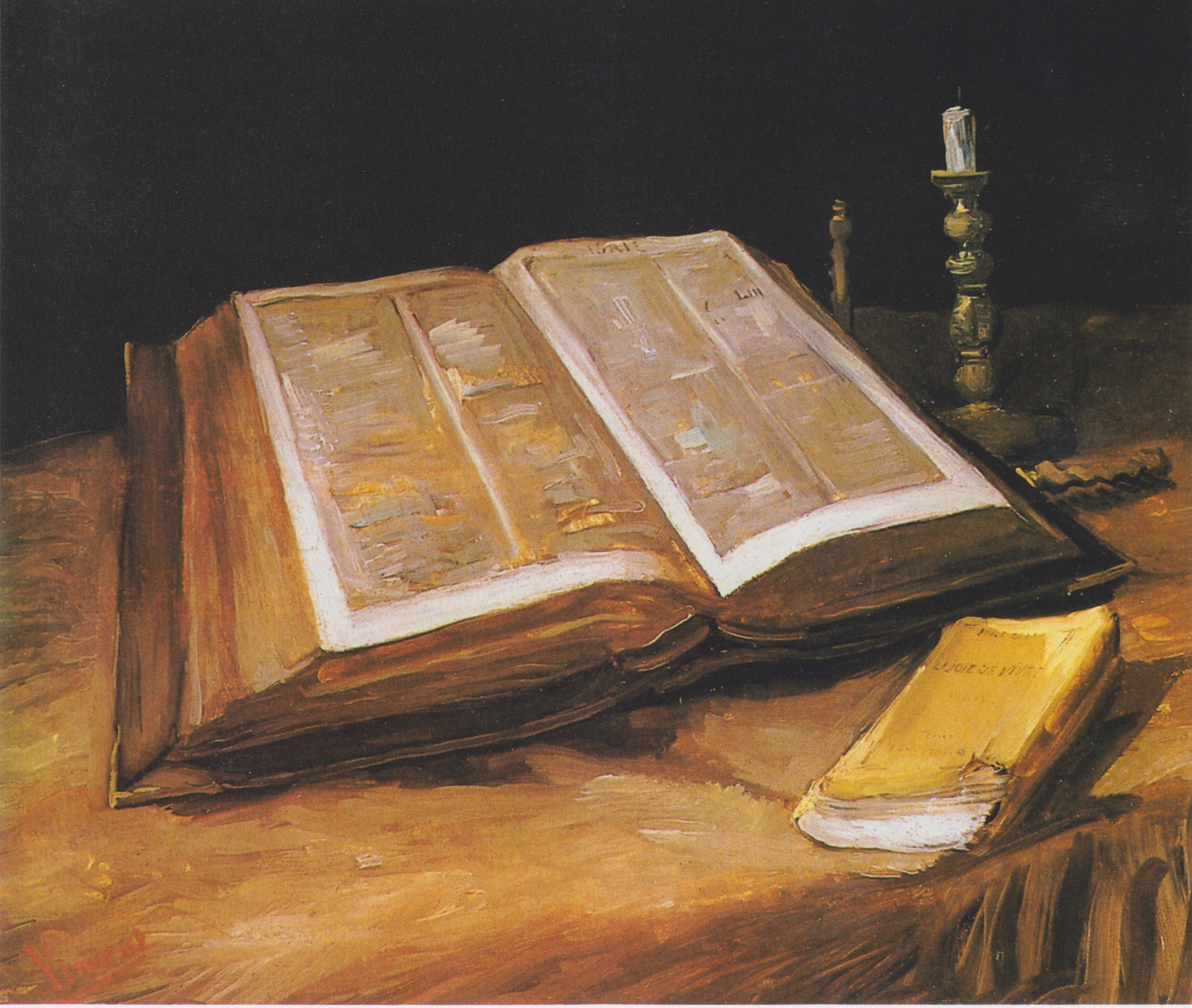 Zátiší s Biblí - Vincent van Gogh