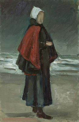 Žena rybáře na pláži - Vincent van Gogh