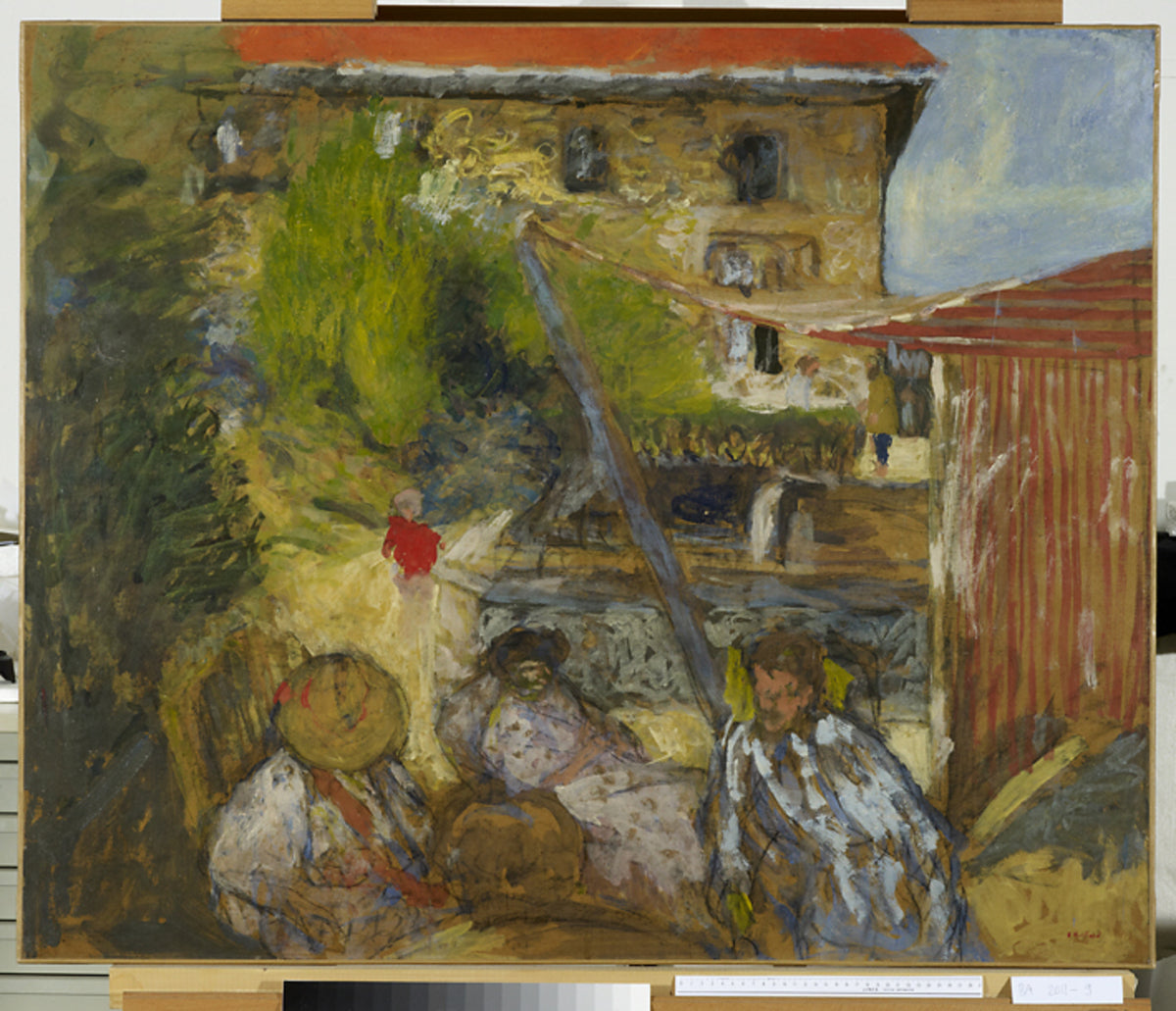 Conversation dans le jardin - Édouard Vuillard