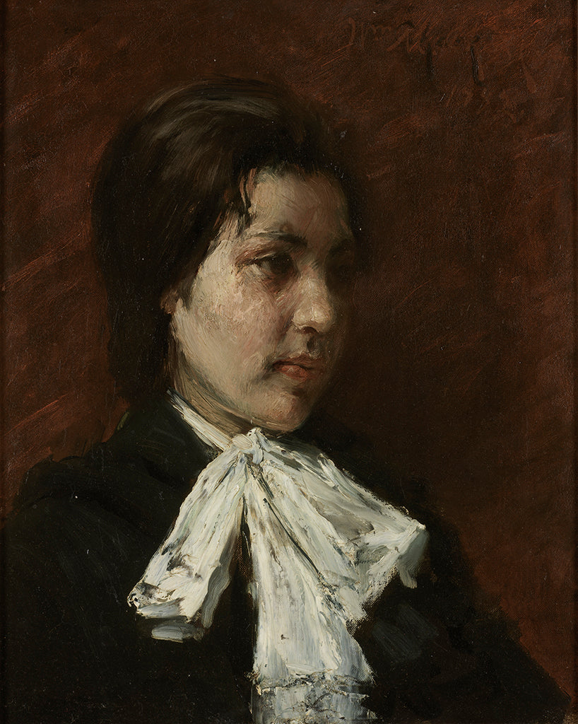 Portrait de la tête - William Merritt Chase