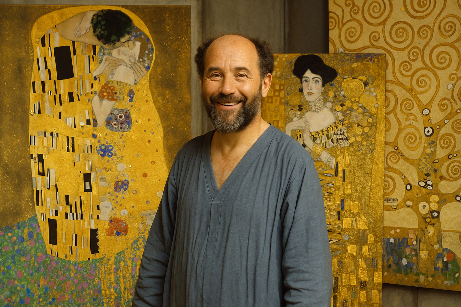 Kdo byl Gustav Klimt? Ponořte se do zlatého světa vídeňského mistra.