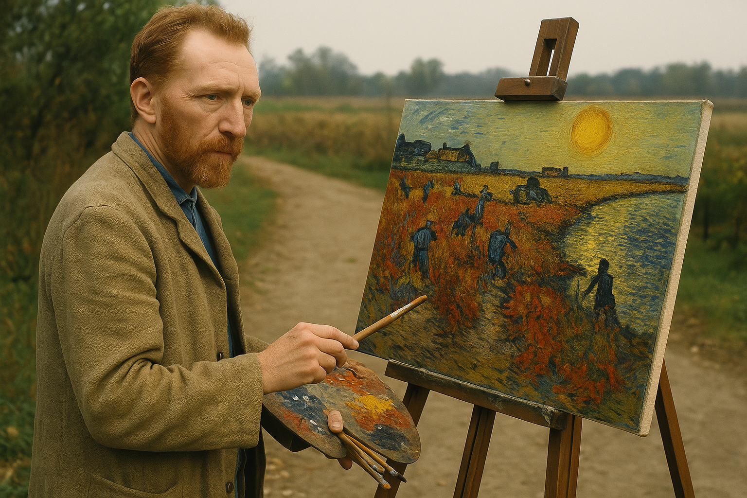 Červená réva: Jediný obraz prodaný za Van Goghova života - Skrytá pravda