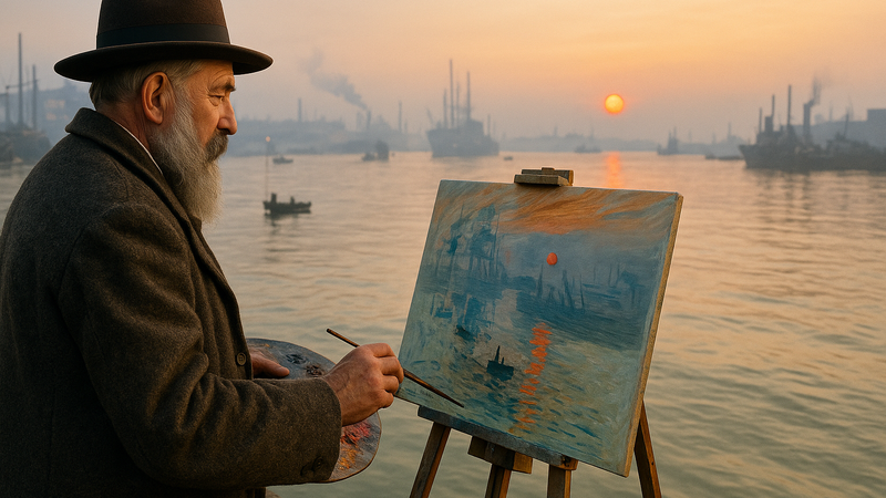 Impresionistická krajina