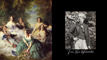 Reproductions de Tableaux de Franz Xaver Winterhalter