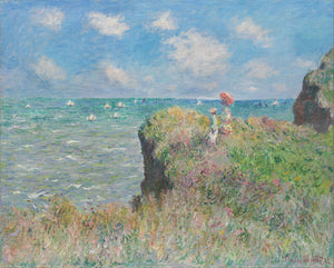 4 Slavné obrazy z Pourville – Claude Monet