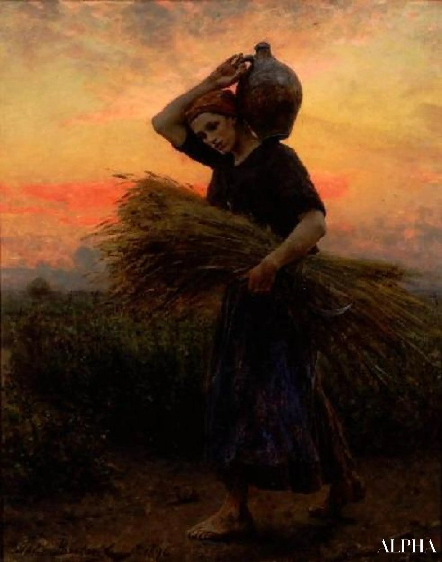 20 Tableaux Célèbres de Jules Breton