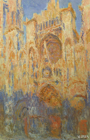 20 Slavných obrazů katedrály v Rouenu – Claude Monet