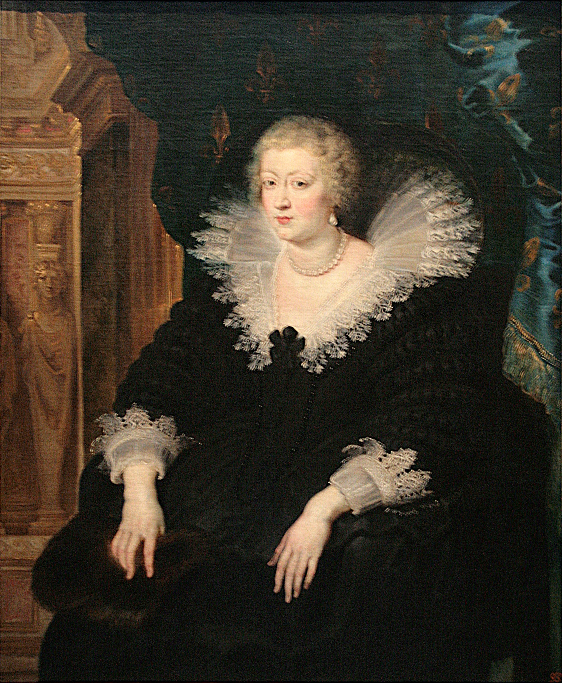Anne d'Autriche, reine de France - Peter Paul Rubens