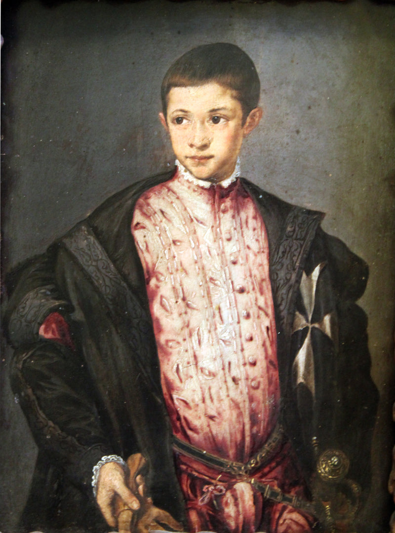 Ranuccio Farnese (1530-1565) ve věku 12 let - Francesco Salviati