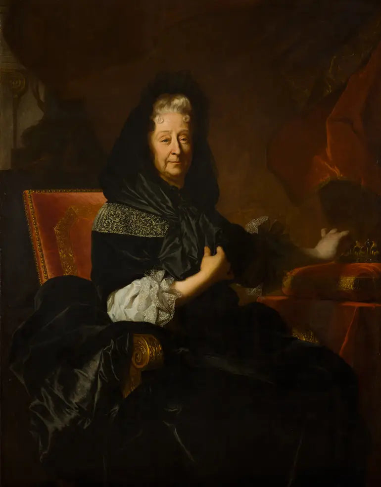 Marie d’Orléans duchesse de Nemours - Hyacinthe Rigaud - Alpha Reproduction