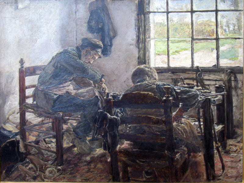 Ševcovská dílna - Max Liebermann