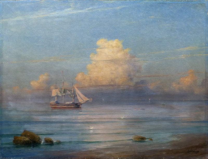 Mořská scéna - Ivan Aïvazovski