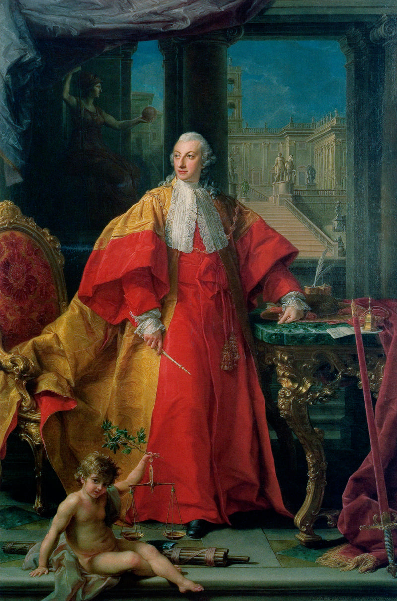Portrét Abbondio Rezzonico - Pompeo Batoni