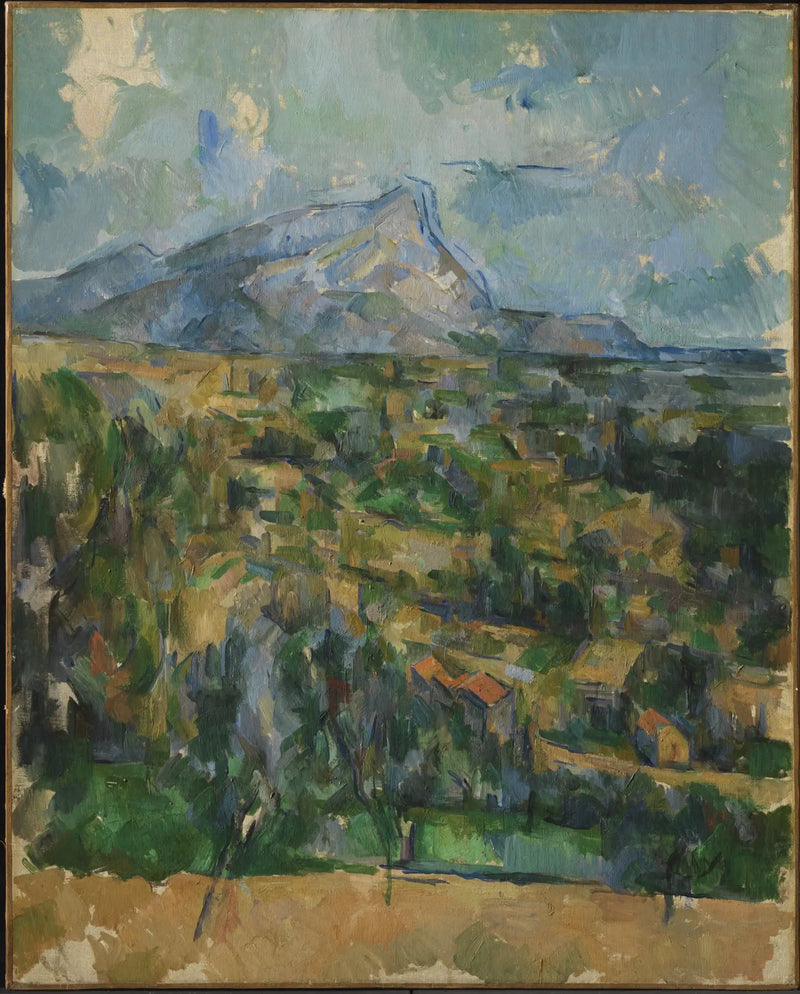 Hora Sainte-Victoire viděná z Lauves - Paul Cézanne