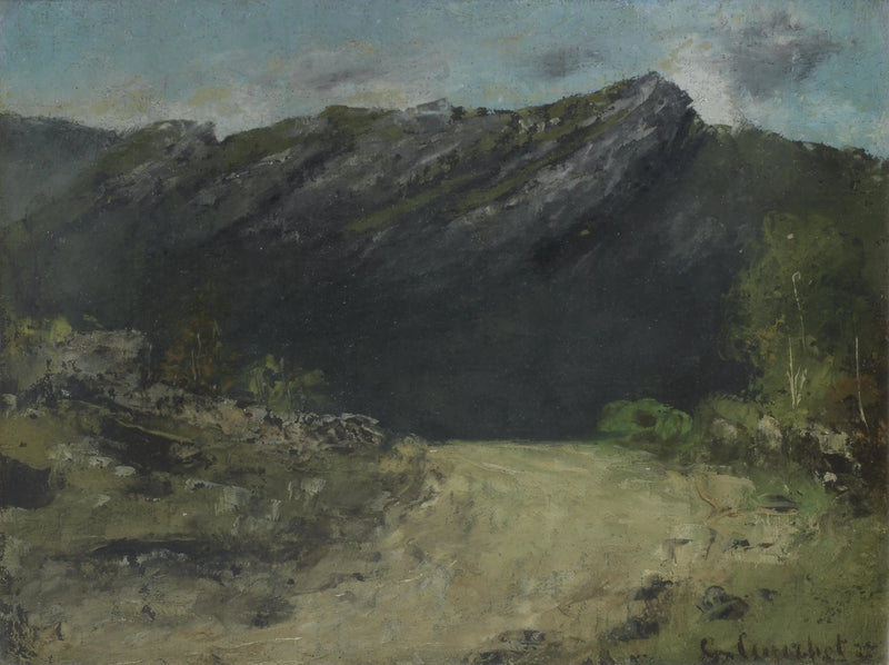 Paysage du Jura - Gustave Courbet