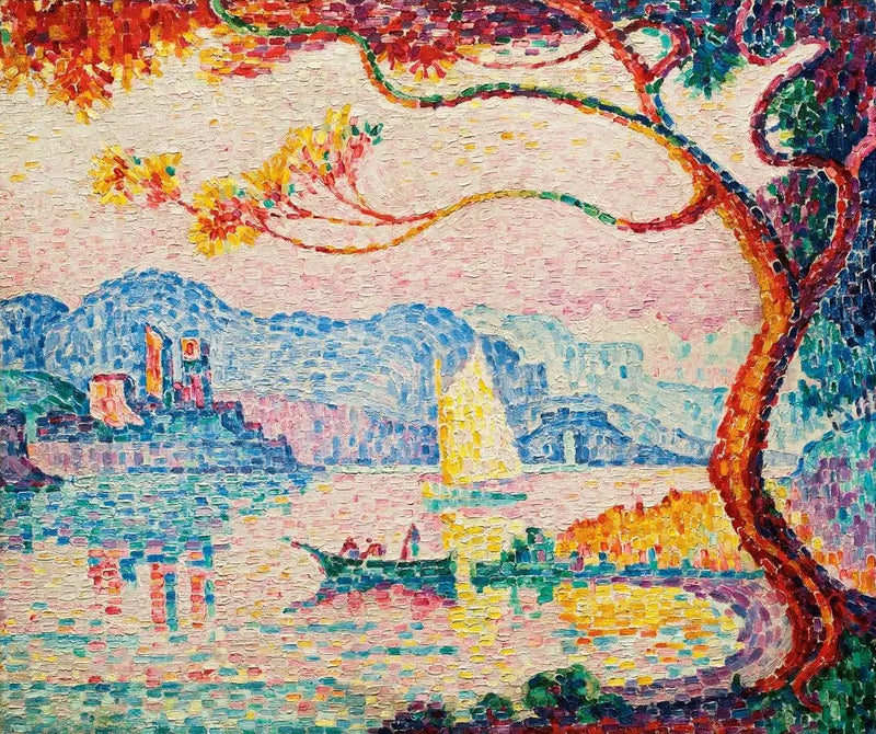Antibes. Malý přístav Bacon - Paul Signac