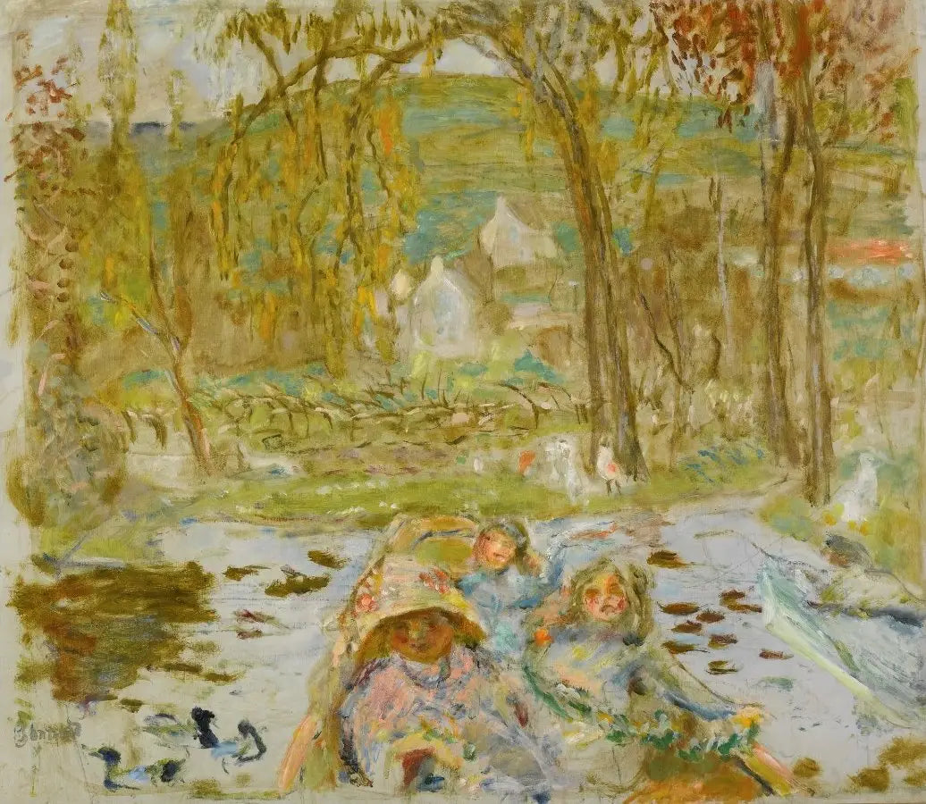 Reproduction du tableau « En barque - Pierre Bonnard » par Alpha Reproduction en peinture à l’huile
