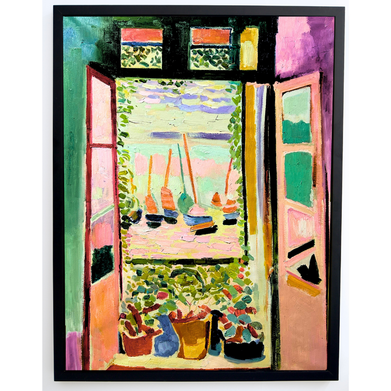 Otevřené okno, Collioure - Henri Matisse