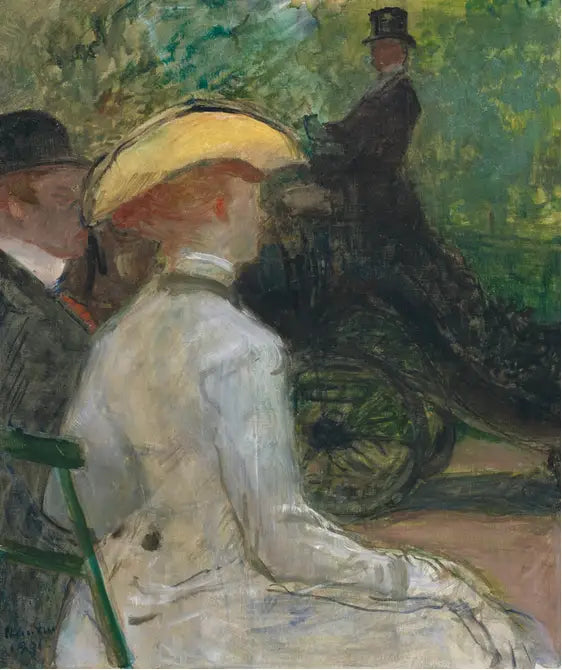V lesích Boulogne - Henri de Toulouse-Lautrec