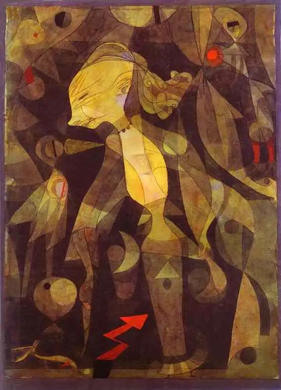 Dobrodružství mladé ženy - Paul Klee