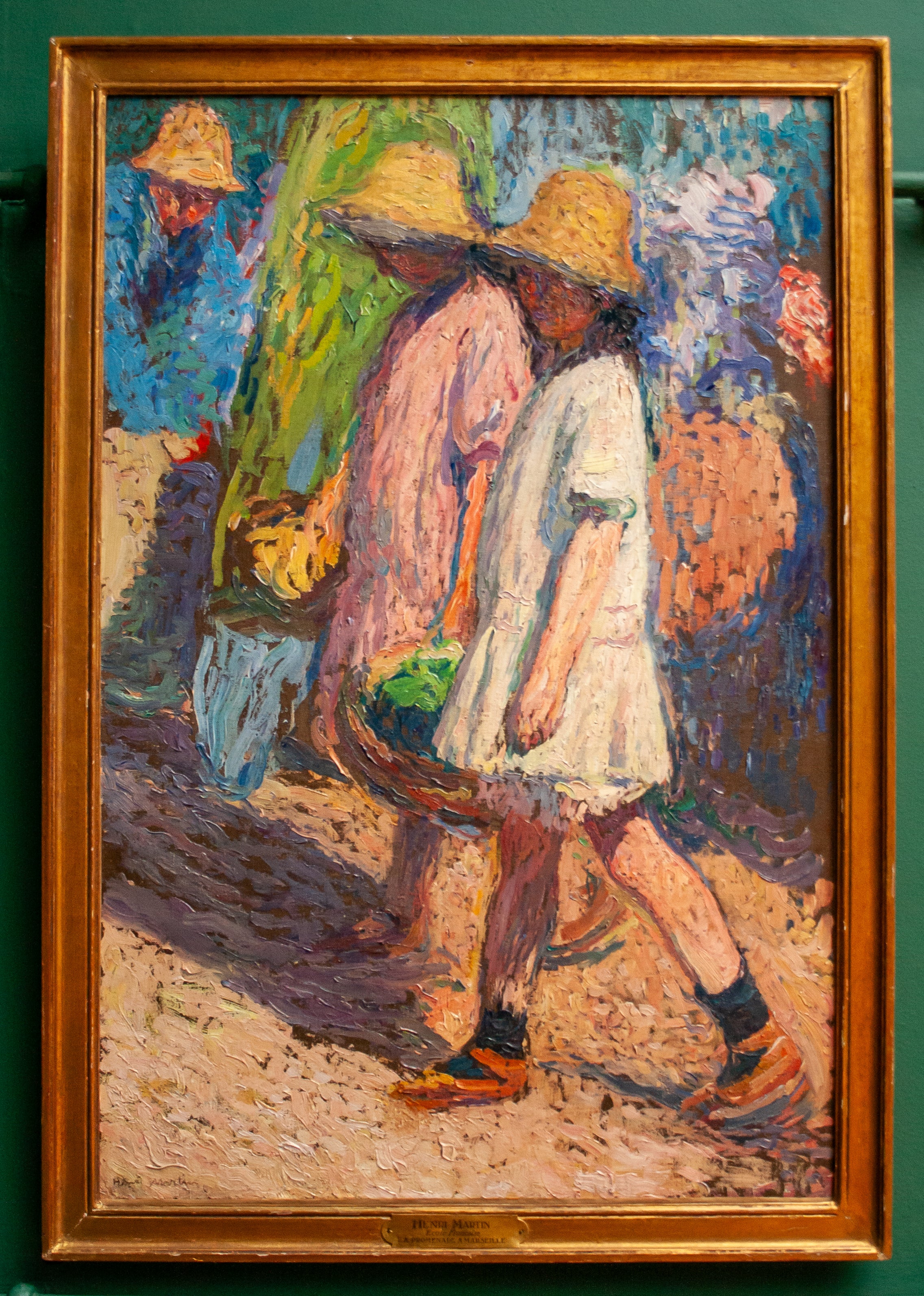 La Promenade à Marseille - Henri-Jean Guillaume Martin