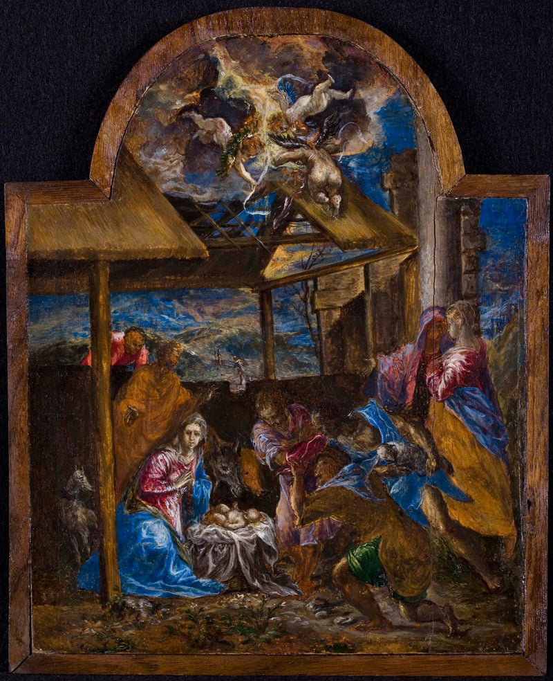 Uctívání, 1570 - El Greco