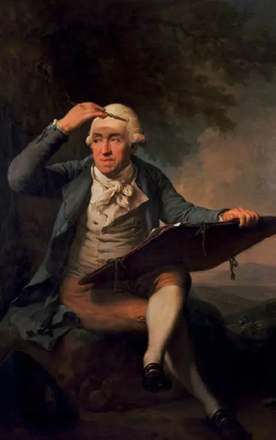 Portrait d’Adrian Zingg - Anton Graff - Alpha Reproduction