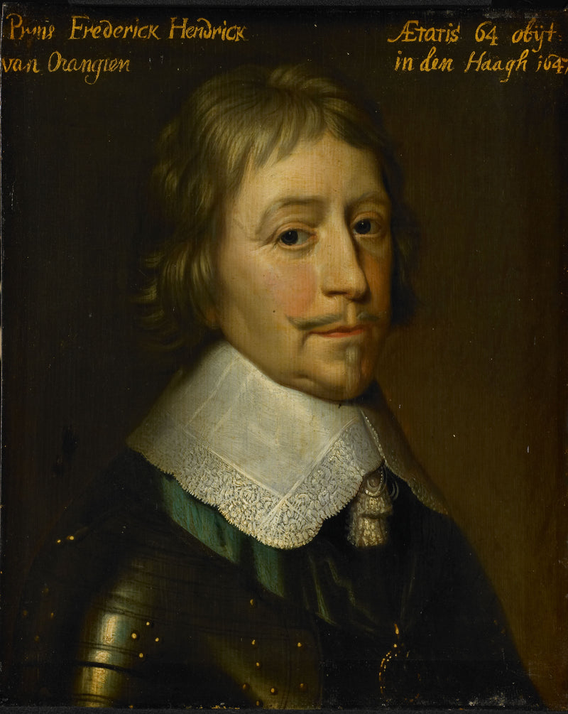 Portrét Frédérica-Henriho (1584-1647), prince z Orange - Gerrit van Honthorst