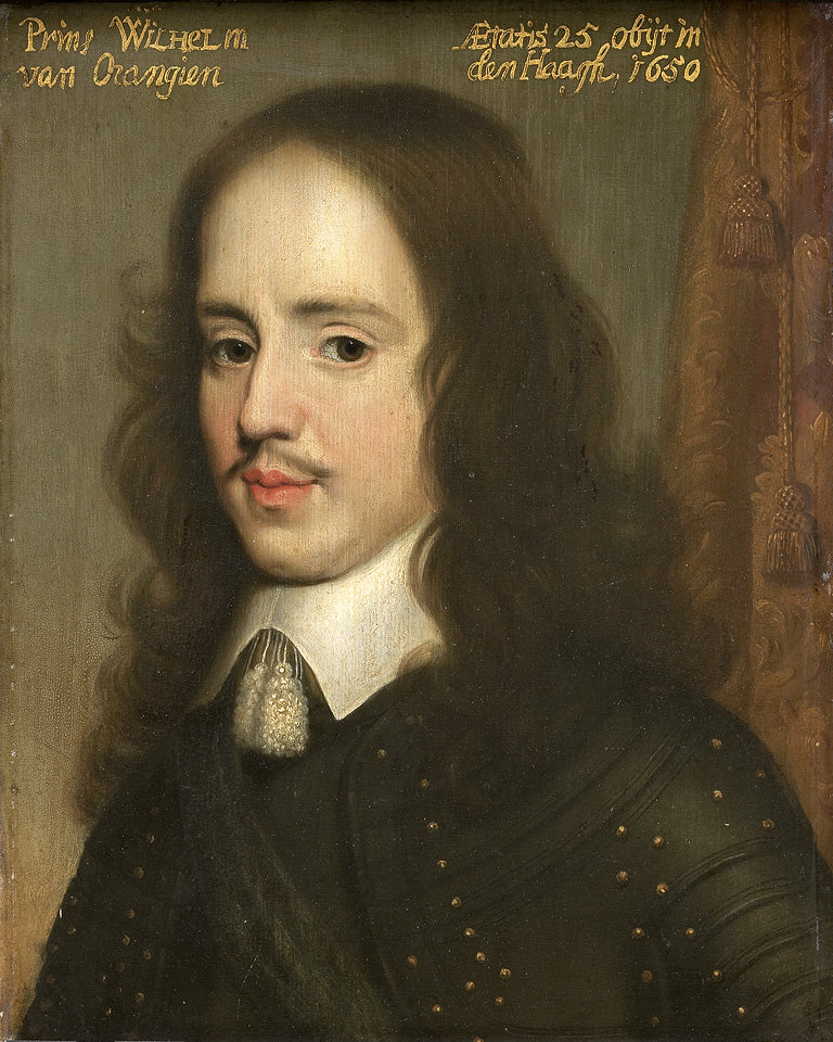 Portrét Guillaume II (1626-1650), princ z Orange - Gerrit van Honthorst