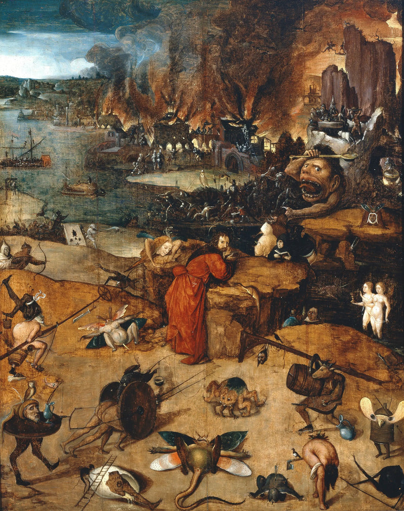 Pokušení svatého Antona - Hieronymus Bosch