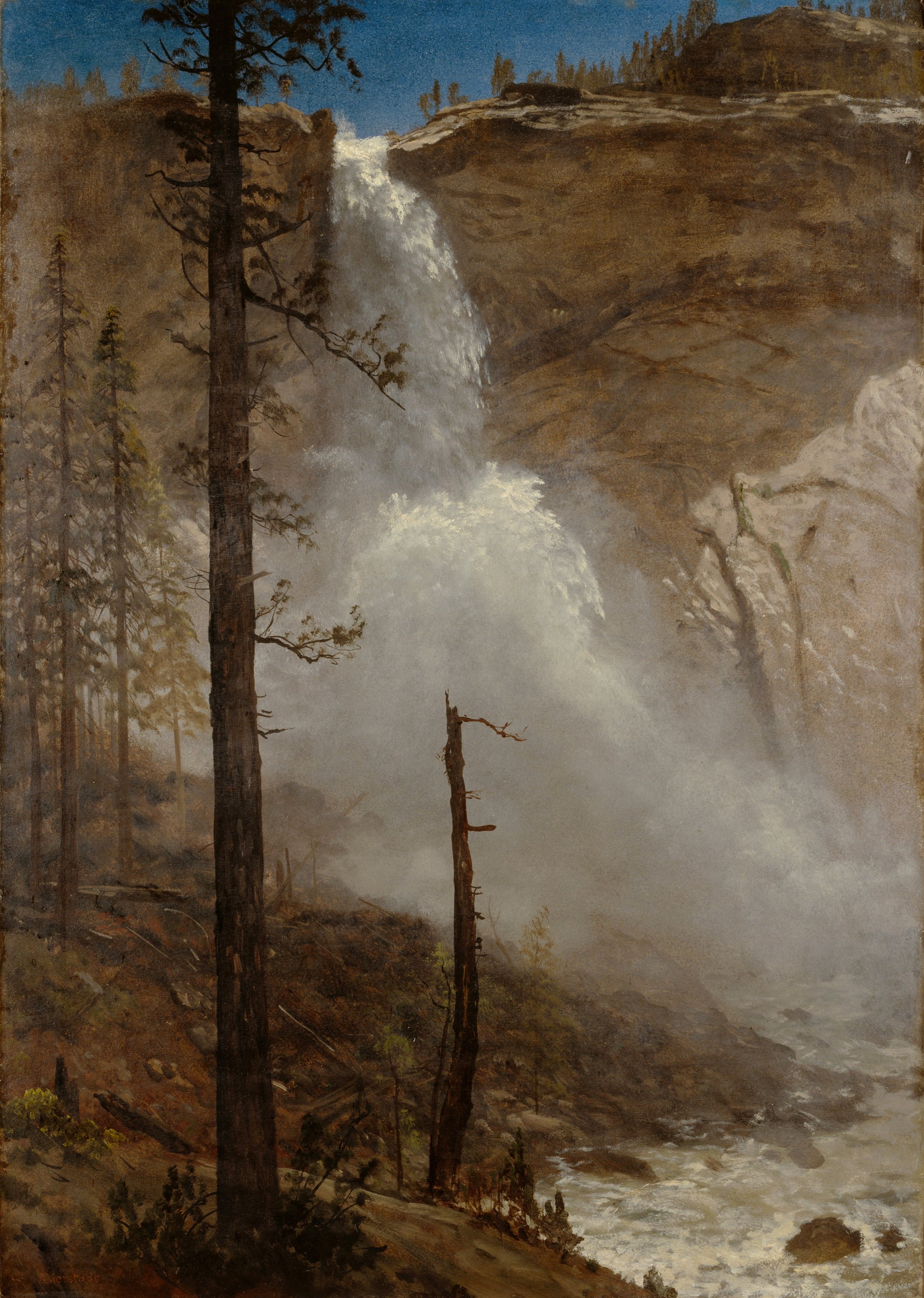 Chutes de Yosemite - Albert Bierstadt