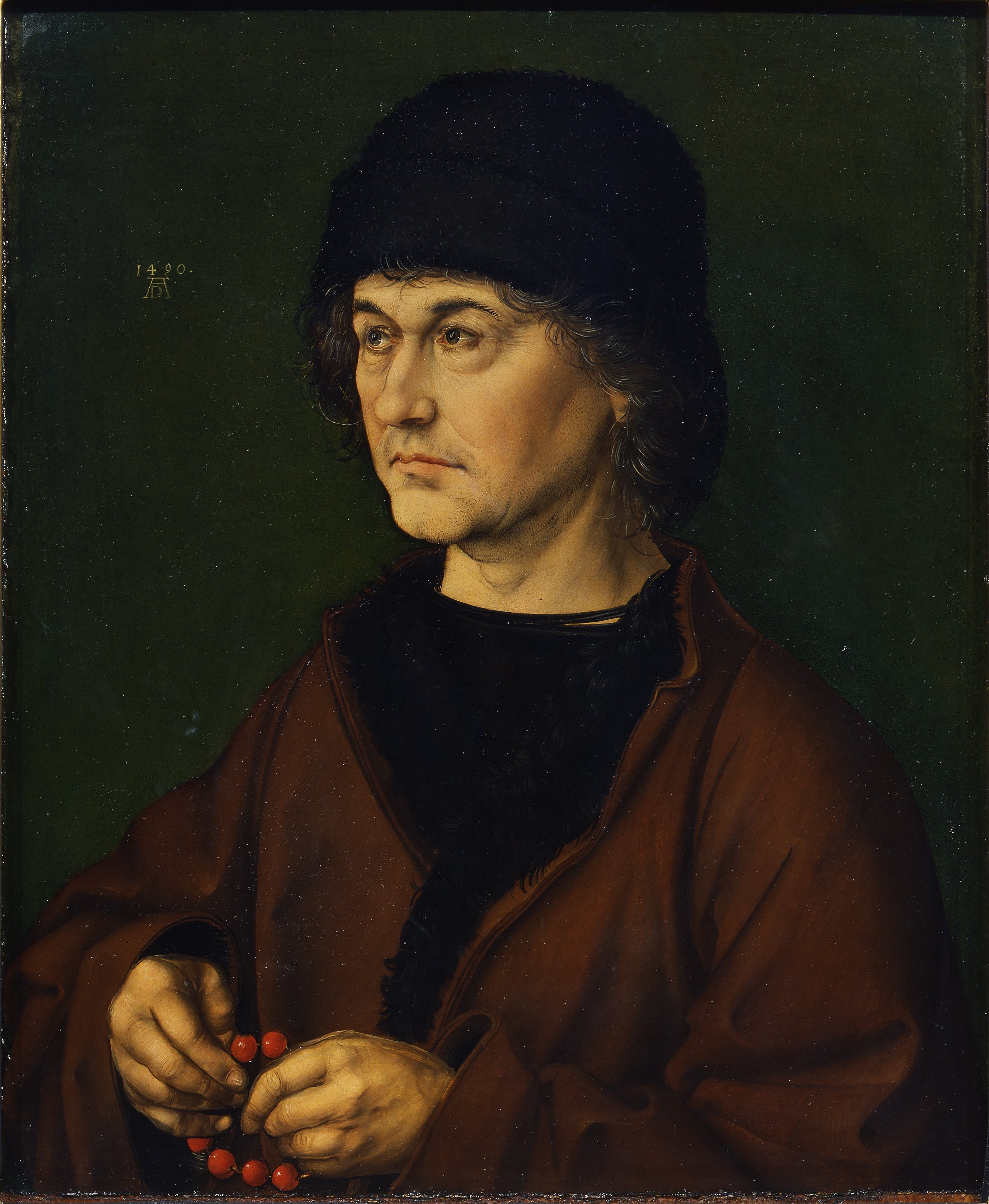 Portrét otce umělce - Albrecht Dürer