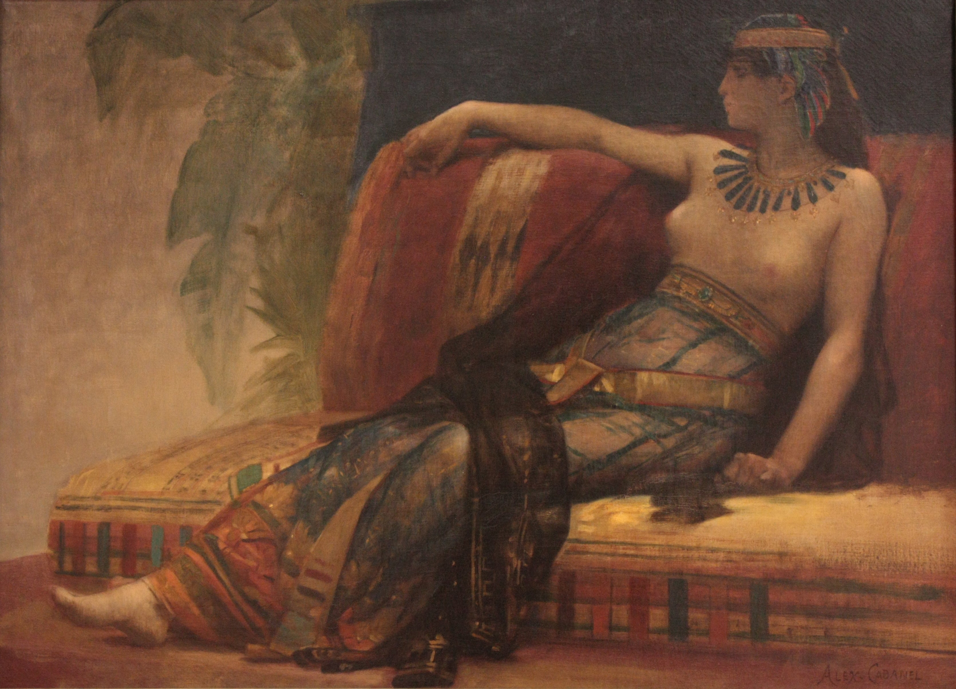 Cléopâtre (étude) - Alexandre Cabanel