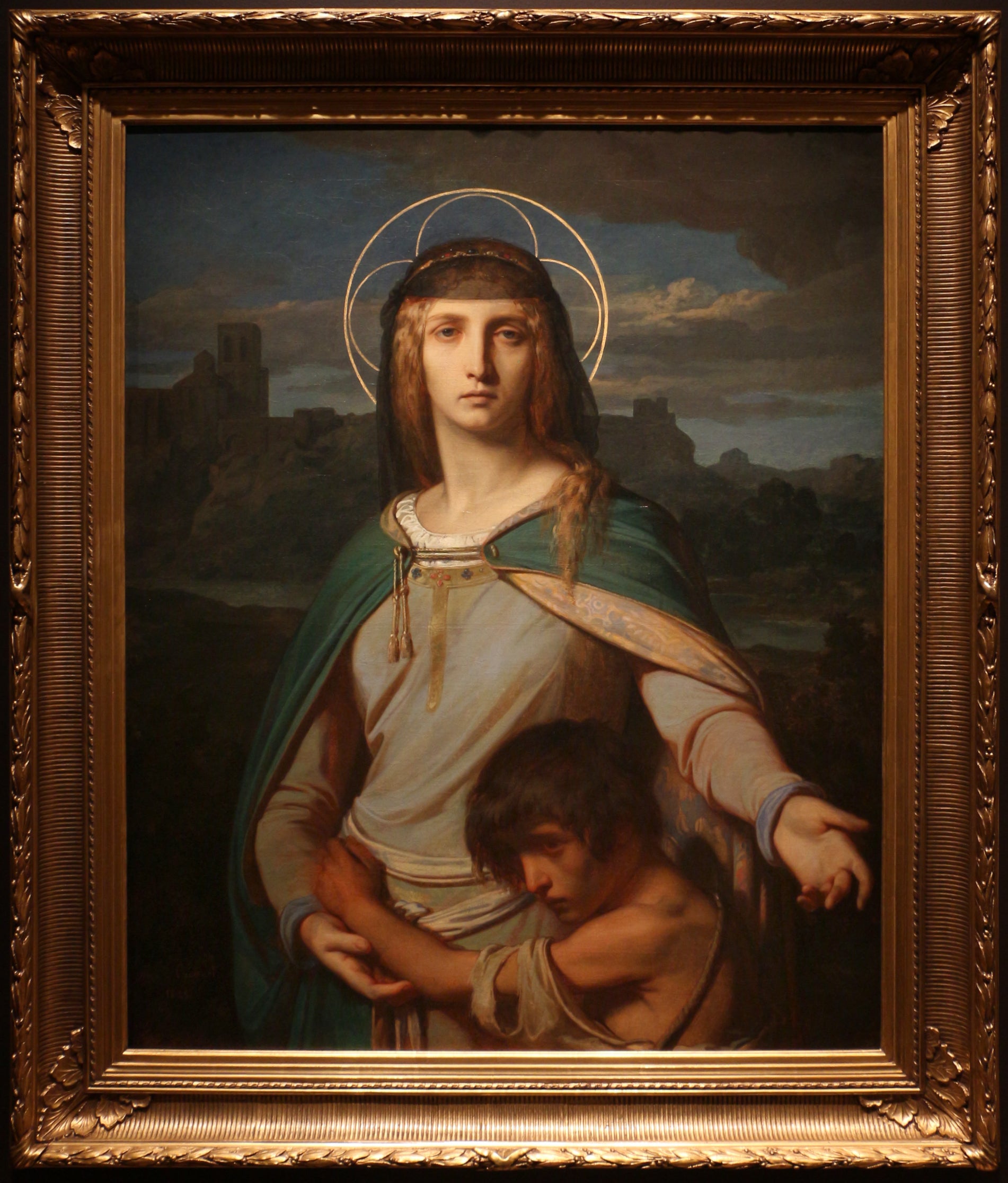 Sainte Monique dans un paysage - Alexandre Cabanel