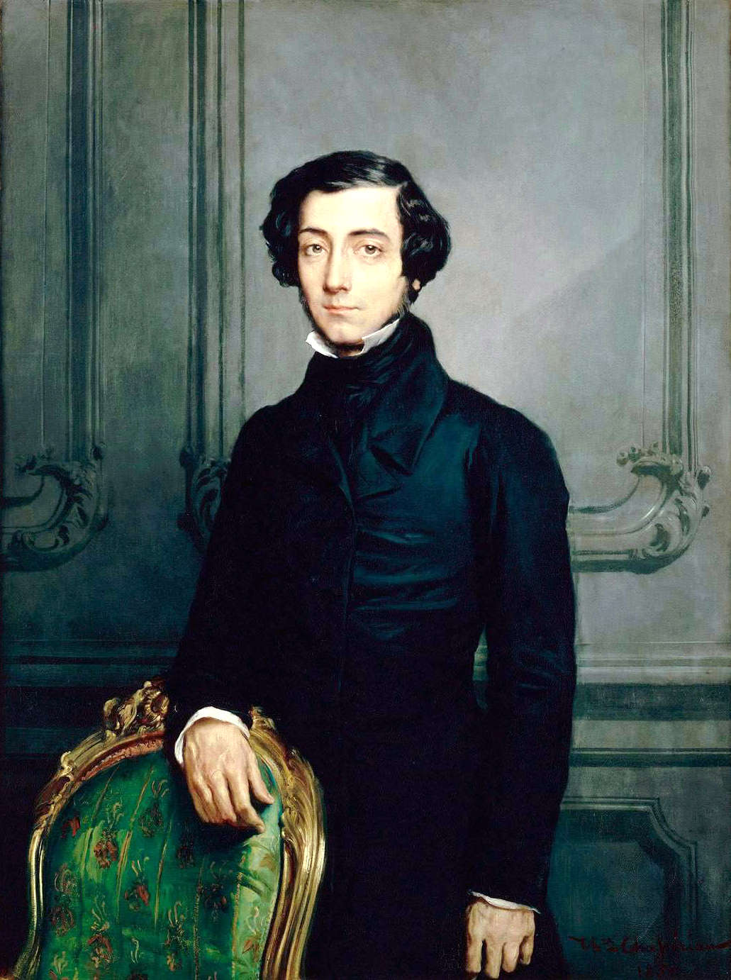 Alexis Charles Henri Cléral de Tocqueville (1805-1859) - Théodore Chassériau