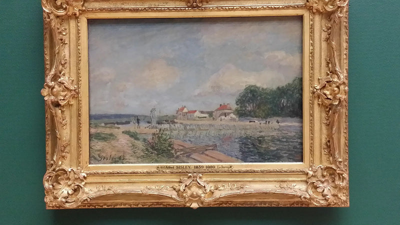 Přehrada - Alfred Sisley