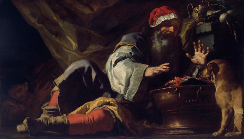 Alegorie zimy - Francesco Solimena