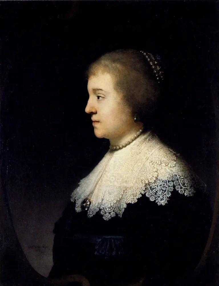 Portrét princezny Amálie van Solms - Rembrandt