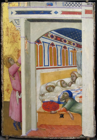 La Charité de saint Nicolas de Bari - Ambrogio Lorenzetti - Alpha Reproduction
