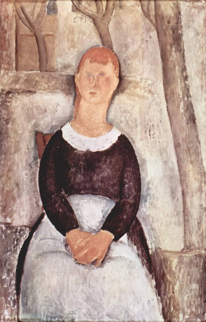 Krásná drogeristka - Amedeo Modigliani
