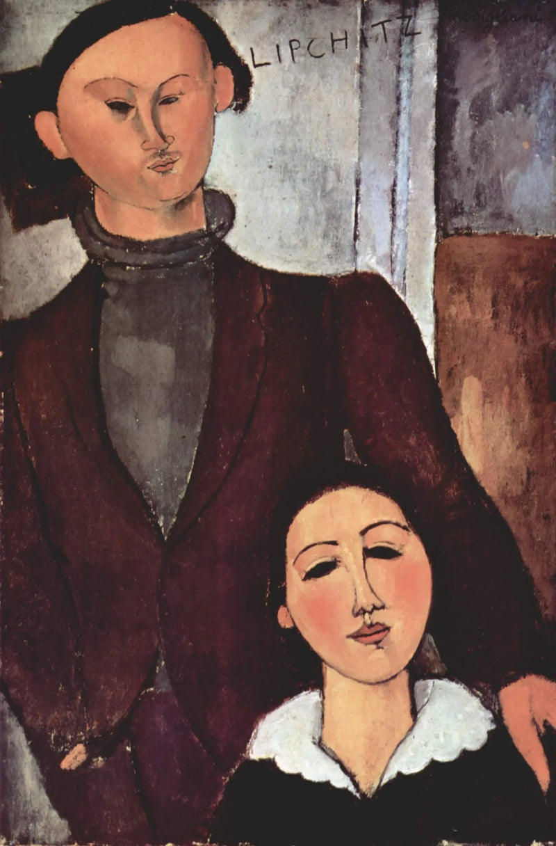 Jacques a Berthe Lipchitz - Amedeo Modigliani