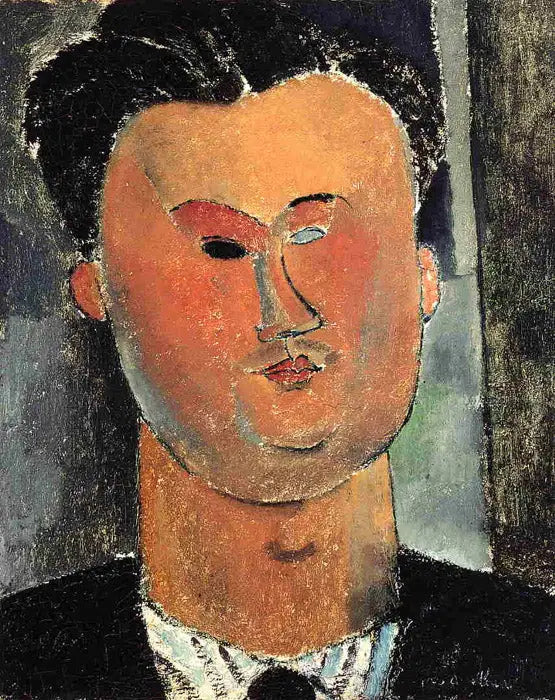 Portrét Pierra Reverdyho - Amedeo Modigliani