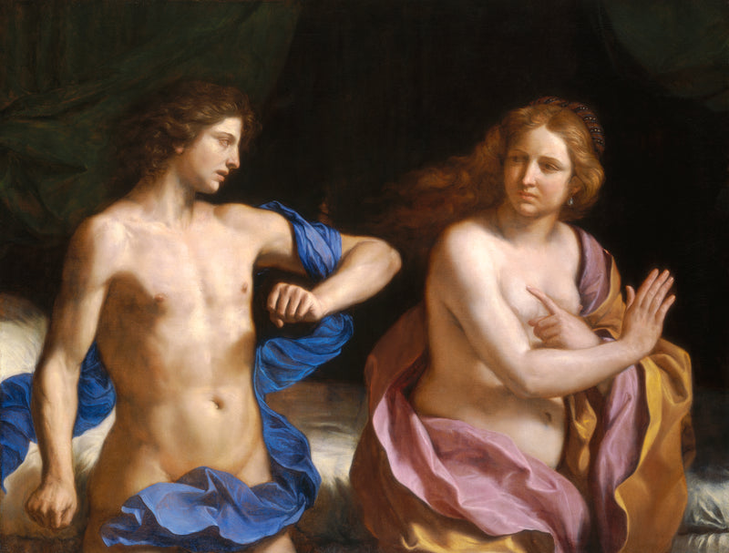 Amnon a Tamar - Guercino