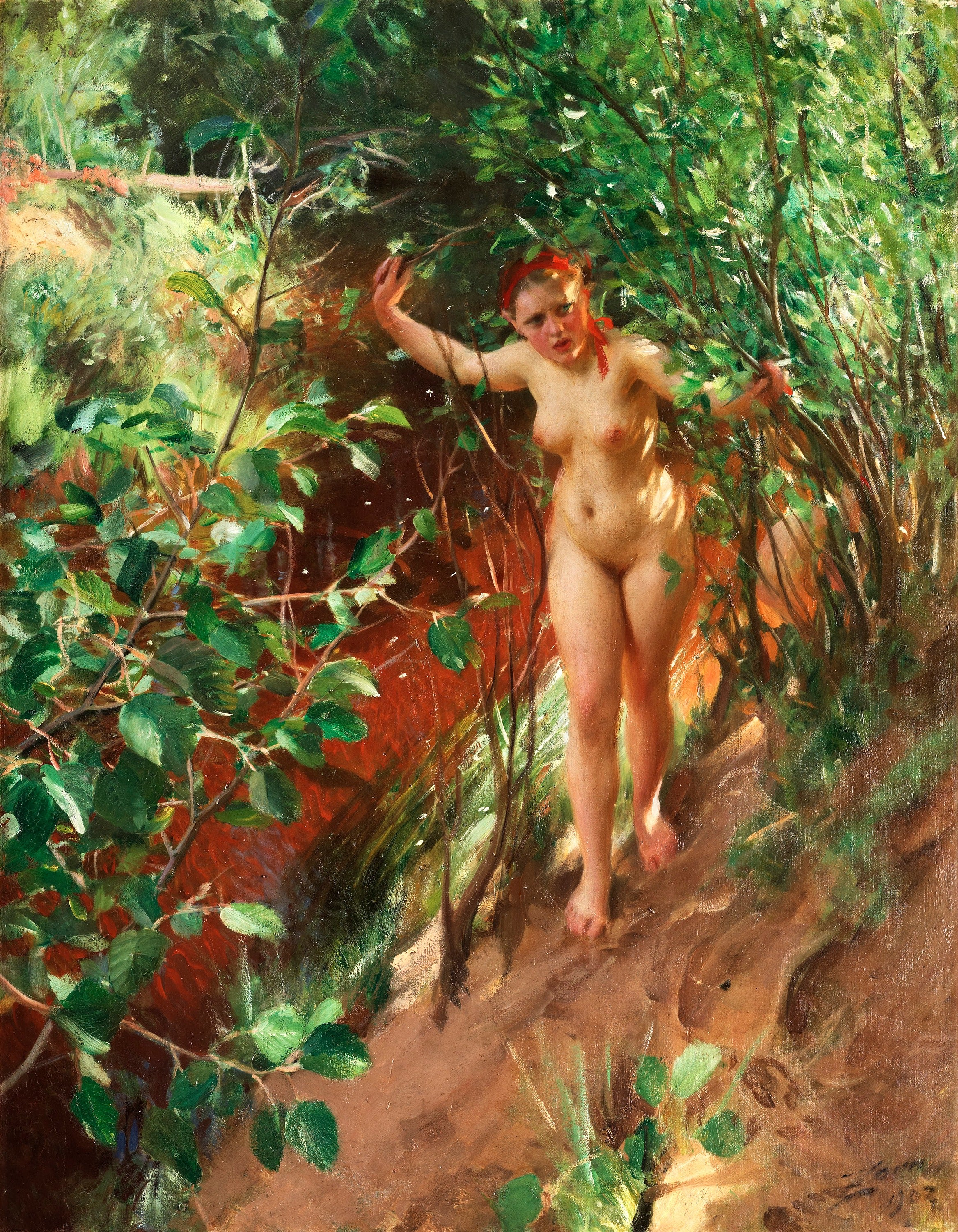 Sable rouge - Anders Zorn