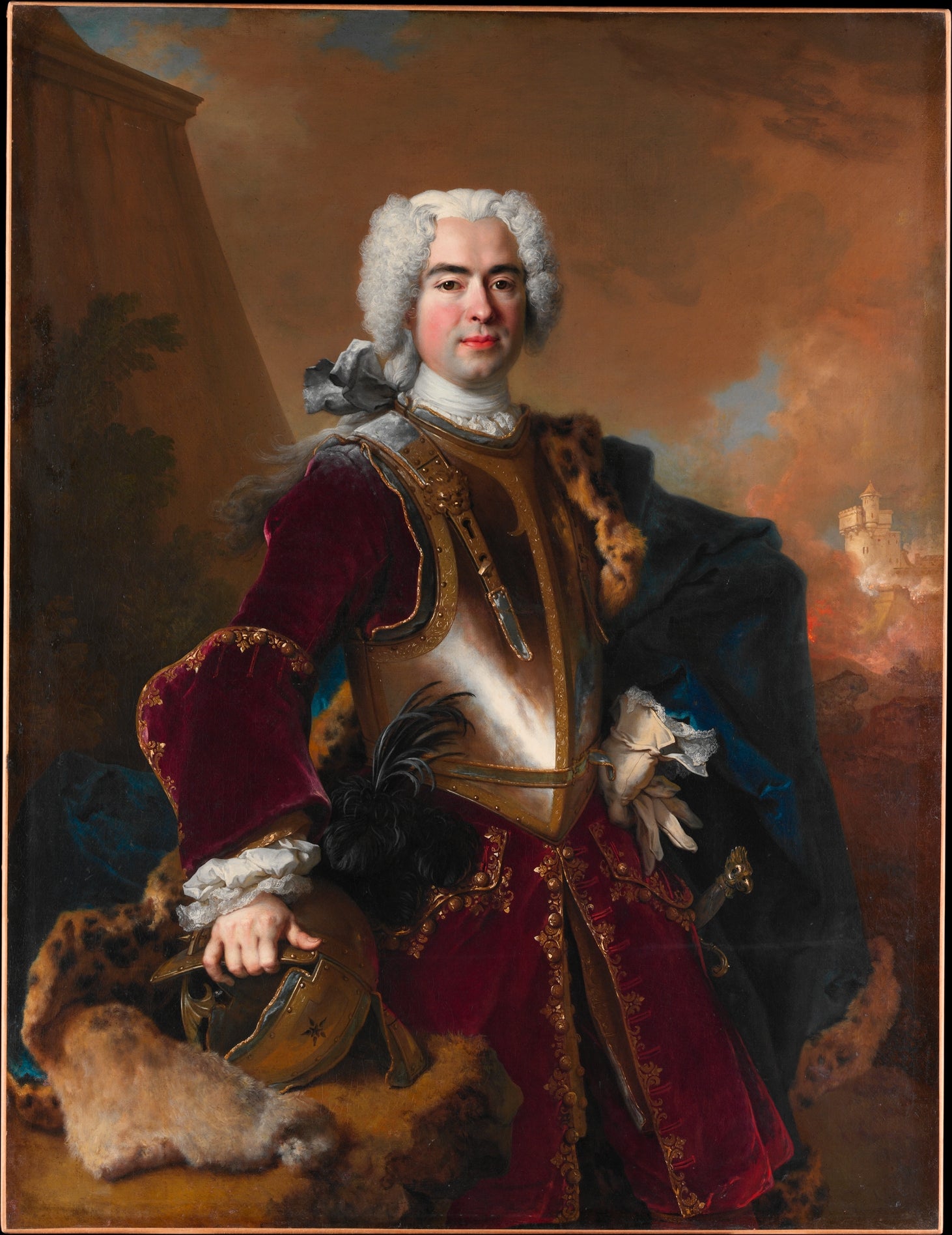 André François Alliages de Theys d'Herculais (1692-1779) - Nicolas de Largillière