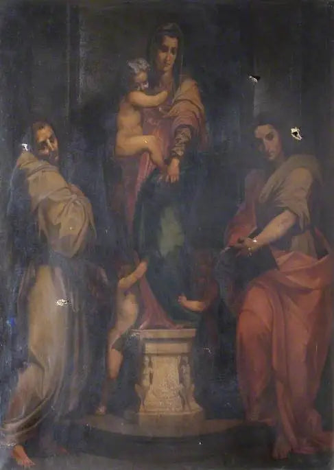 La Madonna delle Arpie - Andrea del Sarto - Alpha Reproduction