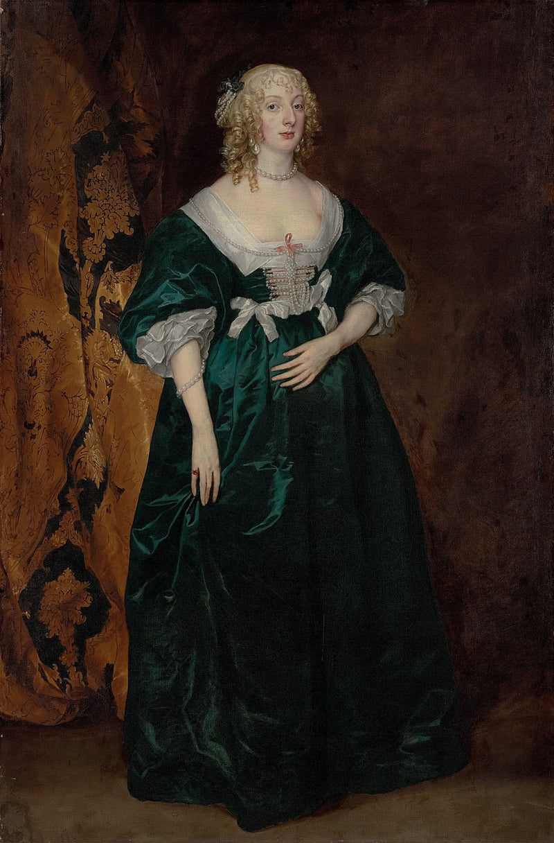Portrét Anne Sophia, hraběnky z Carnarvon - Antoine van Dyck