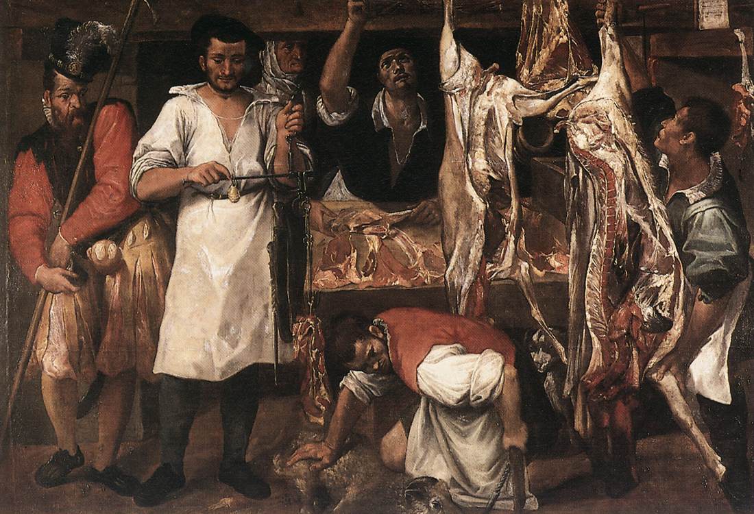 La Boucherie - Annibale Carracci